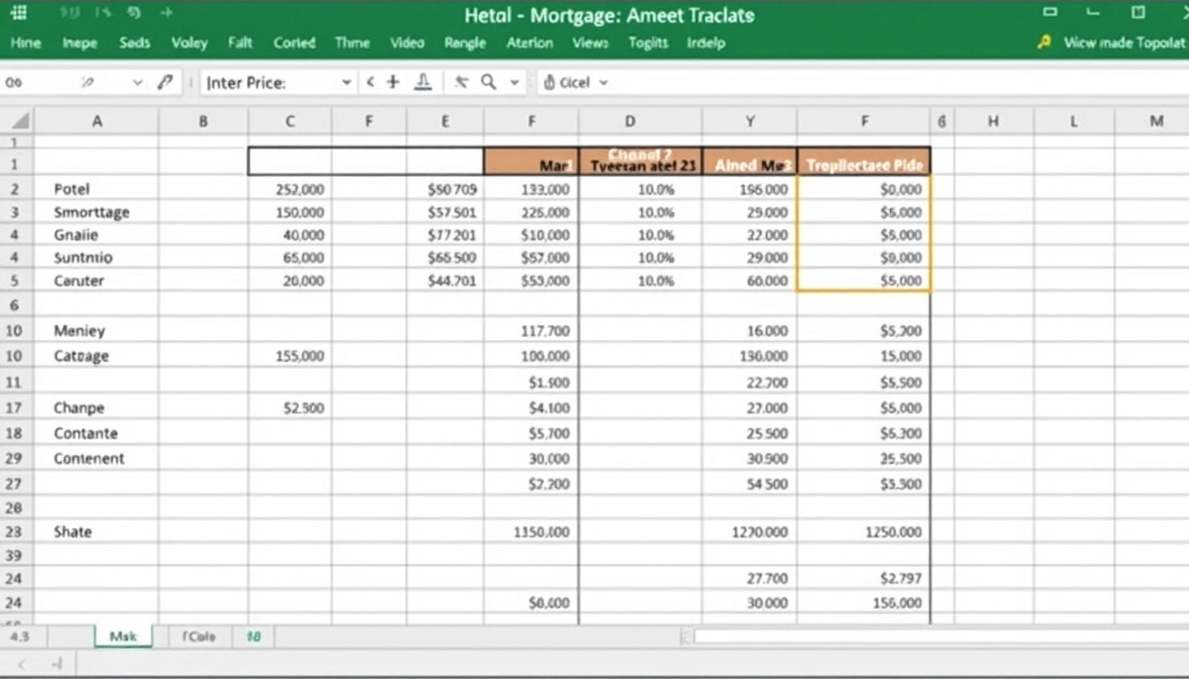 Free Mortgage Amortization Template: How to Build One in Excel