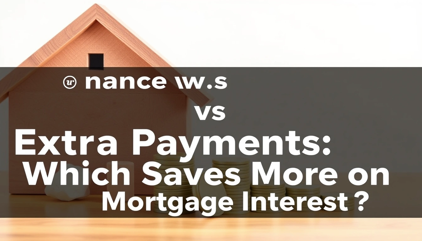 Refinance vs Extra Payments: Which Saves More on Mortgage Interest?